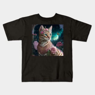 Enchanted Bengal Cat Kids T-Shirt